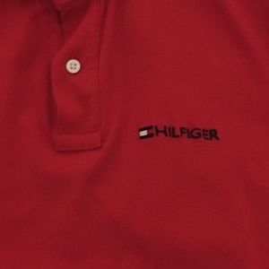 Red Tommy Hilfiger polo brand new